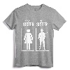 My Sister Is In Army T-Shirt - Patriotic Military Proud Brother Gifts for Female Soldier Appreciation