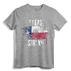 Texas Strong Distressed Flag - Texan Pride T-Shirt for Protests, Rallies, and Patriotic Events