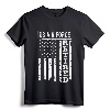 Retired US Air Force American Flag Retirement 2021 Men Women T-Shirt - Patriotic Vintage Gift Tee for USAF Veterans