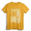 Retired US Air Force American Flag Retirement 2021 Men Women T-Shirt - Patriotic Vintage Gift Tee for USAF Veterans