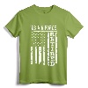 Retired US Air Force American Flag Retirement 2021 Men Women T-Shirt - Patriotic Vintage Gift Tee for USAF Veterans