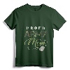 Womens Proud Army Mom Art | Cute Military Mama Design USA Gift V-Neck T-Shirt - Camouflage Army Mom Tee for Military Family Support
