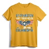 My Grandson Has Your Back Proud Air Force Grandpa Military T-Shirt - Patriotic Family Apparel for US Air Force Grandfathers