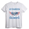 My Grandson Has Your Back Proud Air Force Grandpa Military T-Shirt - Patriotic Family Apparel for US Air Force Grandfathers