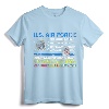 Men's U.S. Air Force Vietnam Veteran T-Shirt | Vintage USAF Veteran Flag Tee for Vietnam War Vets