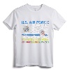 Men's U.S. Air Force Vietnam Veteran T-Shirt | Vintage USAF Veteran Flag Tee for Vietnam War Vets