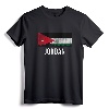 Jordan Vacation Store T-Shirt - Distressed Jordan Souvenir Tee with Flag Design for Travel and Heritage Lovers