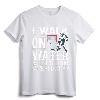 I Walk on Water Vintage Ice Hockey Tee Men Women Youth T-Shirt - Winter Sports Hockey Fan Apparel for Coaches and Players