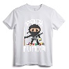 Pool Ninja Shirt | Cute Pocket Billiards Lover T-shirt Gift for Expert Players - Fun Billiards Ninja Theme Tee for Men, Women, and Kids
