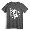 I Love My Girls Mom Volleyball Cute Volleyball Mom T-Shirt - Supportive Indoor Sports Fan Apparel for Volleyball Moms