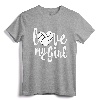 I Love My Girls Mom Volleyball Cute Volleyball Mom T-Shirt - Supportive Indoor Sports Fan Apparel for Volleyball Moms