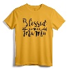 Blessed Mama - Mama Bear Llama Shark - Plus Size Mom T-Shirt | Mom Life Tee for Mother's Day, Christmas, and Mom Birthday | Comfortable Fit and Stylish Design