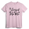 Blessed Mama - Mama Bear Llama Shark - Plus Size Mom T-Shirt | Mom Life Tee for Mother's Day, Christmas, and Mom Birthday | Comfortable Fit and Stylish Design
