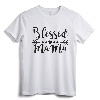 Blessed Mama - Mama Bear Llama Shark - Plus Size Mom T-Shirt | Mom Life Tee for Mother's Day, Christmas, and Mom Birthday | Comfortable Fit and Stylish Design