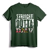DMV - D.C., Maryland, Virginia - Souvenir T-Shirt | Straight Outta DMV State Flag Colors Tee
