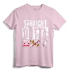 DMV - D.C., Maryland, Virginia - Souvenir T-Shirt | Straight Outta DMV State Flag Colors Tee