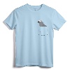 Timneh African Grey Parrot in Fake Pocket T-Shirt - Cute Bird Lover Tee for Men, Women, and Kids