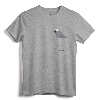 Timneh African Grey Parrot in Fake Pocket T-Shirt - Cute Bird Lover Tee for Men, Women, and Kids