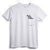 Timneh African Grey Parrot in Fake Pocket T-Shirt - Cute Bird Lover Tee for Men, Women, and Kids