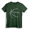 Basketball Silhouette Bball Player Coach Sports Baller Gift T-Shirt - Stylish Tee for Basketball Players and Coaches