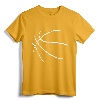 Basketball Silhouette Bball Player Coach Sports Baller Gift T-Shirt - Stylish Tee for Basketball Players and Coaches