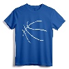 Basketball Silhouette Bball Player Coach Sports Baller Gift T-Shirt - Stylish Tee for Basketball Players and Coaches