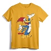 Officially Licensed Woody Woodpecker Full Body Logo Portrait T-Shirt - Classic Fit Retro Cartoon Tee for Fans