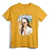 Aaliyah Airbrush Vintage Bandana Photo R&B Hip Hop Music Fan T-Shirt - Retro Urban Pop Apparel for Aaliyah Fans
