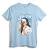 Aaliyah Airbrush Vintage Bandana Photo R&B Hip Hop Music Fan T-Shirt - Retro Urban Pop Apparel for Aaliyah Fans