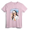 Aaliyah Airbrush Vintage Bandana Photo R&B Hip Hop Music Fan T-Shirt - Retro Urban Pop Apparel for Aaliyah Fans