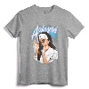 Aaliyah Airbrush Vintage Bandana Photo R&B Hip Hop Music Fan T-Shirt - Retro Urban Pop Apparel for Aaliyah Fans