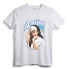 Aaliyah Airbrush Vintage Bandana Photo R&B Hip Hop Music Fan T-Shirt - Retro Urban Pop Apparel for Aaliyah Fans