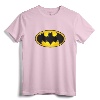 Batman Airbrush Bat Symbol T-Shirt - Officially Licensed DC Comics Tee for Adults, Women, and Kids