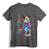 Official Disney Mickey Mouse Airbrush T-Shirt | 80s Graffiti Style Tee | Lightweight Classic Fit