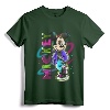 Official Disney Mickey Mouse Airbrush T-Shirt | 80s Graffiti Style Tee | Lightweight Classic Fit