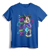 Official Disney Mickey Mouse Airbrush T-Shirt | 80s Graffiti Style Tee | Lightweight Classic Fit