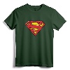 Superman Airbrush Shield T-Shirt - Official Licensed Tee for Adults, Women, and Kids - Authentic Superman Apparel by DC Comics