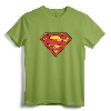 Superman Airbrush Shield T-Shirt - Official Licensed Tee for Adults, Women, and Kids - Authentic Superman Apparel by DC Comics