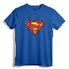 Superman Airbrush Shield T-Shirt - Official Licensed Tee for Adults, Women, and Kids - Authentic Superman Apparel by DC Comics