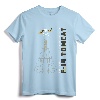 F-14 Tomcat Jolly Rogers VFA-103 Jet Airplane Profile T-Shirt - Military Aircraft Livery Design for Aviation Enthusiasts and Naval Aviation Lovers