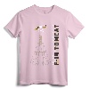 F-14 Tomcat Jolly Rogers VFA-103 Jet Airplane Profile T-Shirt - Military Aircraft Livery Design for Aviation Enthusiasts and Naval Aviation Lovers