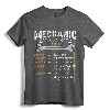Mechanic Hourly Rate Labor Rates Funny Co-Workers Car Lover T-Shirt - Automotive Technician Gift for Mechanics and Car Enthusiasts