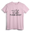 I'm Just Plane Crazy Funny Airplane Pilots T-Shirt - Aviation Enthusiast Tee for Men and Women