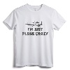I'm Just Plane Crazy Funny Airplane Pilots T-Shirt - Aviation Enthusiast Tee for Men and Women