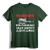I May Talk About Airplanes - Funny Pilot & Aviation Airplane T-Shirt for Aviation Enthusiasts and Aircraft Lovers