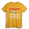 I May Talk About Airplanes - Funny Pilot & Aviation Airplane T-Shirt for Aviation Enthusiasts and Aircraft Lovers