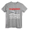 I May Talk About Airplanes - Funny Pilot & Aviation Airplane T-Shirt for Aviation Enthusiasts and Aircraft Lovers