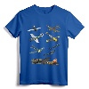 WW2 Warbirds P51 Mustang Spitfire Messerschmitt T-Shirt - Vintage Aircraft Design for Aviation Enthusiasts and History Buffs