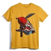P-40 Warhawk Fighter Aircraft WW2 Airplane Military T-Shirt - Vintage Aviation Tee for War History Enthusiasts and Pilots