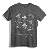 American Fighters Jets F22 Raptor F14 Tomcat Plane Spotting T-Shirt - Military Aircraft Design Tee for Aviation Enthusiasts and Airshow Attendees
